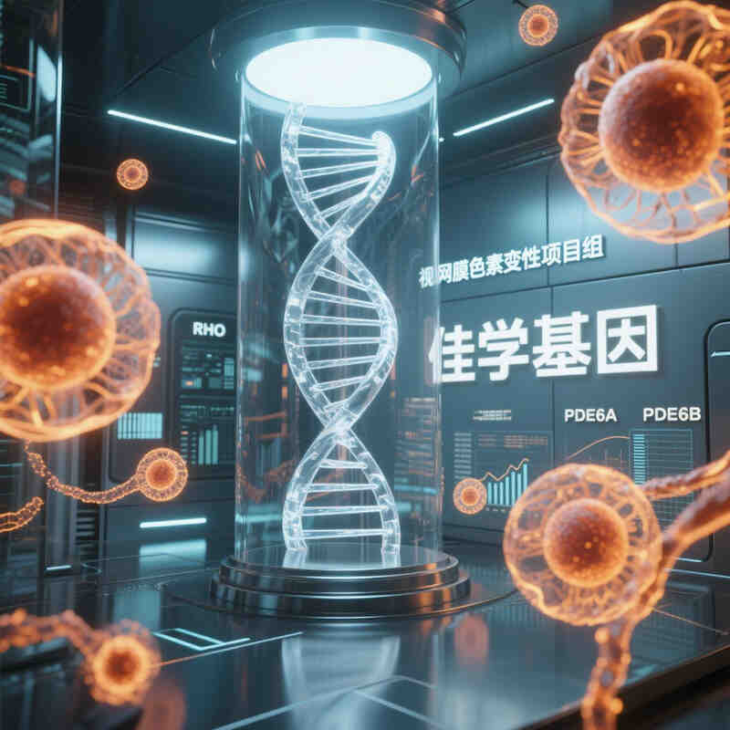 【豪门国际基因检测】视网膜色素“骨针状”沉积的科学解析：<font color='red'>病因</font>、影响与基因检测的重要性